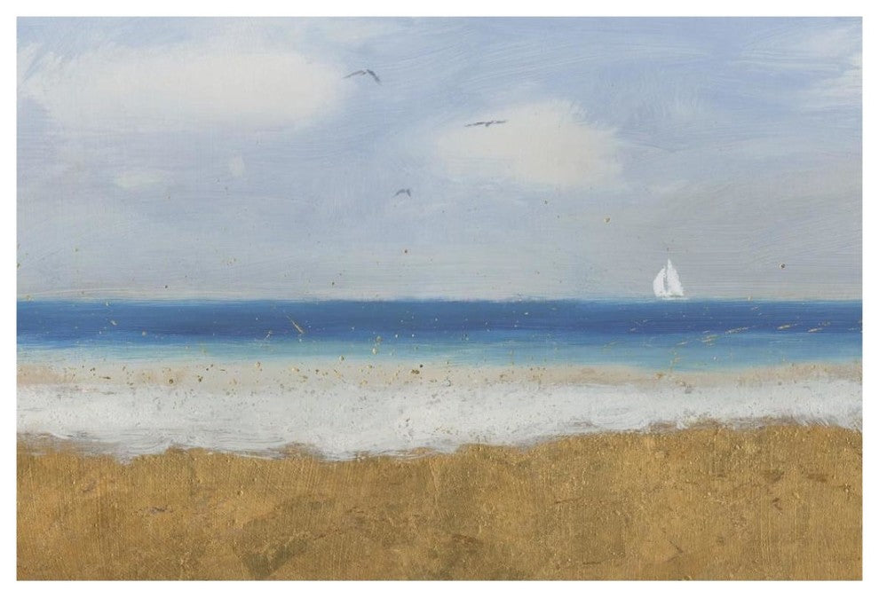 "Beach Horizon" Digital Paper Print by James Wiens, 38"x26"