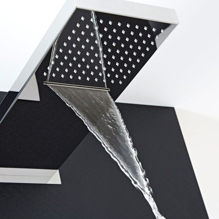 Vicenza Bathroom Shower Set With Rainfall Shower Head and Hand Shower