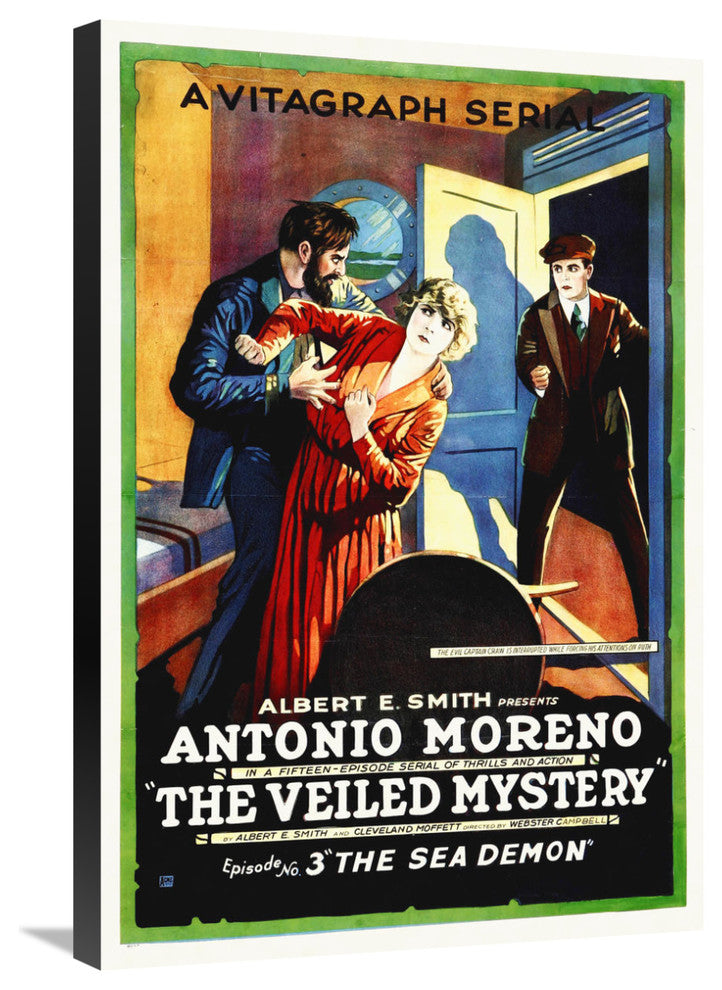 "The Veiled Mystery" Stretched Canvas Giclee by Hollywood Photo Archive, 20x30"