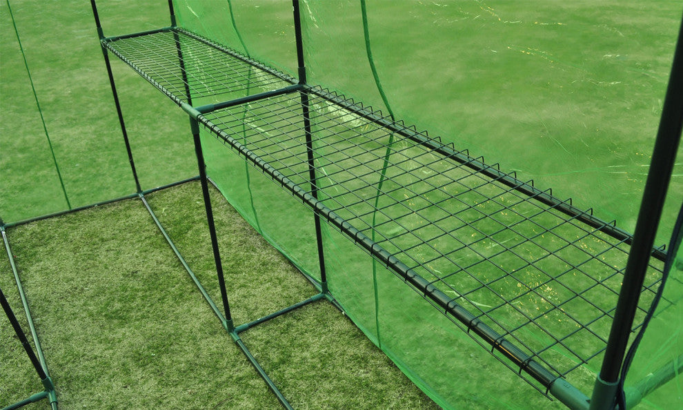 vidaXL Greenhouse Grow House Green House for Outdoor Plant Growing Steel XL