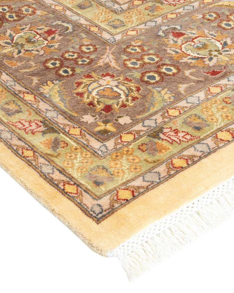 Rajahmundry, One-of-a-Kind Hand-Knotted Area Rug Ivory, 9'3"x12'5"