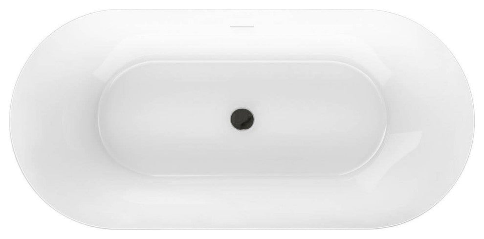Darby 67 Inch Freestanding Double End Tub