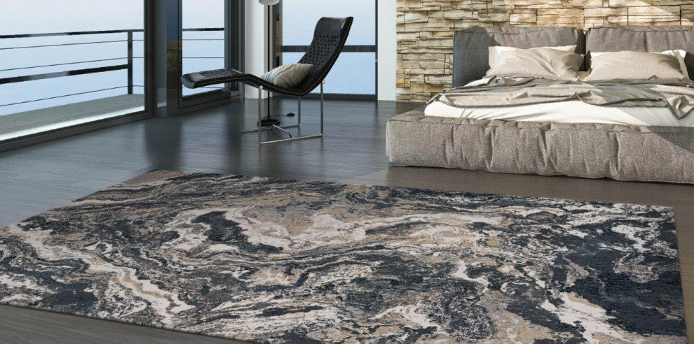 Lara Grey Artisan 5'3" x 7'7" Rug
