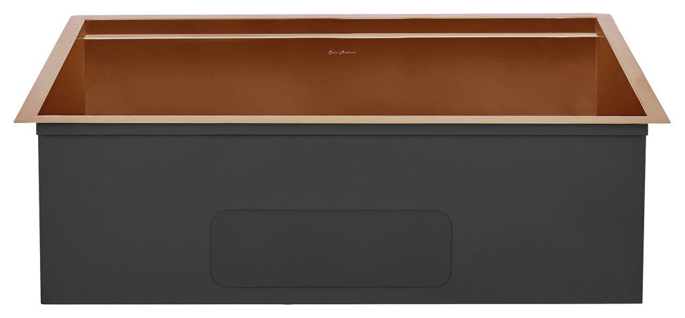 Tourner 32 x 19, Single Basin, Undermount Kitchen Workstation Sink, Rose Gold