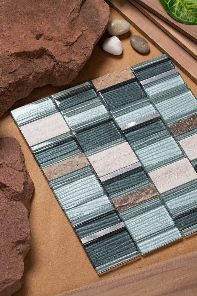 Tallia/02 Tile, 12"x12" Sheets, Set of 10
