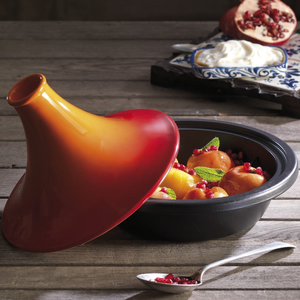 Le Creuset Cast Iron Tagine, 27 cm, Volcanic
