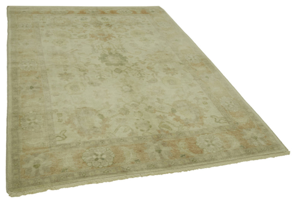 Rug N Carpet - Hand-knotted Oriental 5' 8'' x 8' 1'' Wool Oushak Area Rug