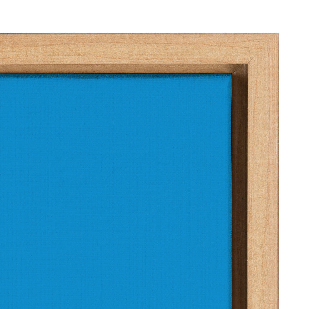 Sylvie Always an Adventure Framed Canvas by Apricot and Birch, Natural 18x24