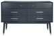 Safavieh Couture Madden Retro Dresser, Navy/Silver