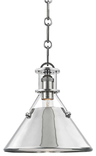 Metal No.2 Small Pendant, Polished Nickel
