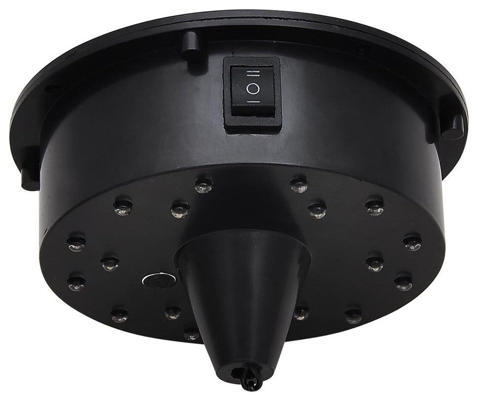 6Rpm Rgbw Light Rotating Motor 18Leds for Mirror Disco Ball 6" 8" 12"