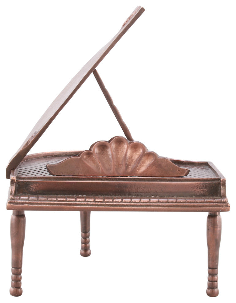 Retro Baby Grand Piano Bronze - Brown