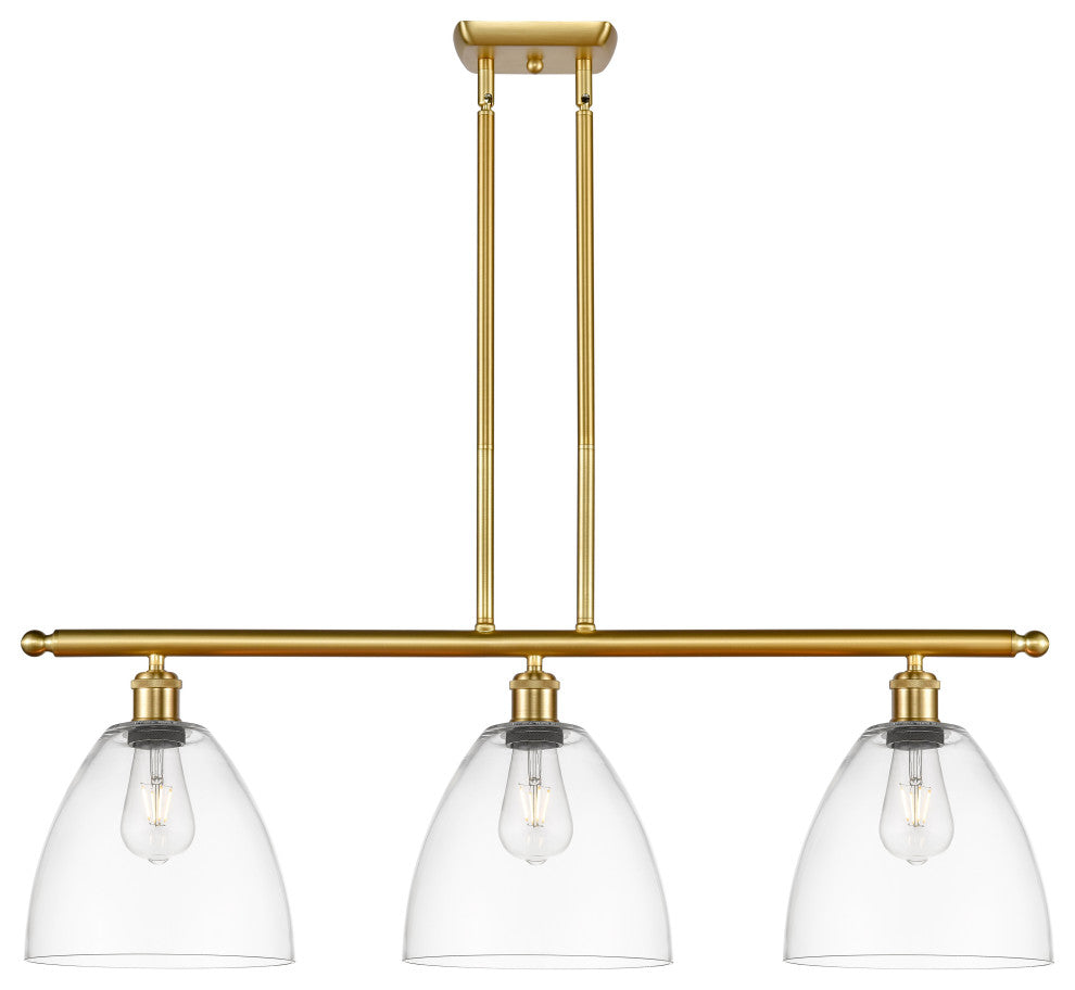 Innovations 516-3I-SG-GBD-92 3 Light Island Light, Satin Gold