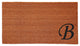 Urban Chic Monogram Doormat 18"x30", Letter B