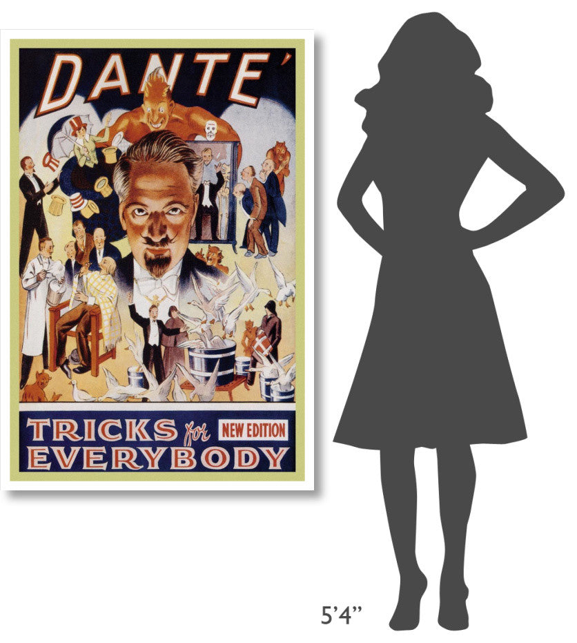 "Magicians: Dante: Tricks for Everybody" Digital Paper Print, 34"x50"