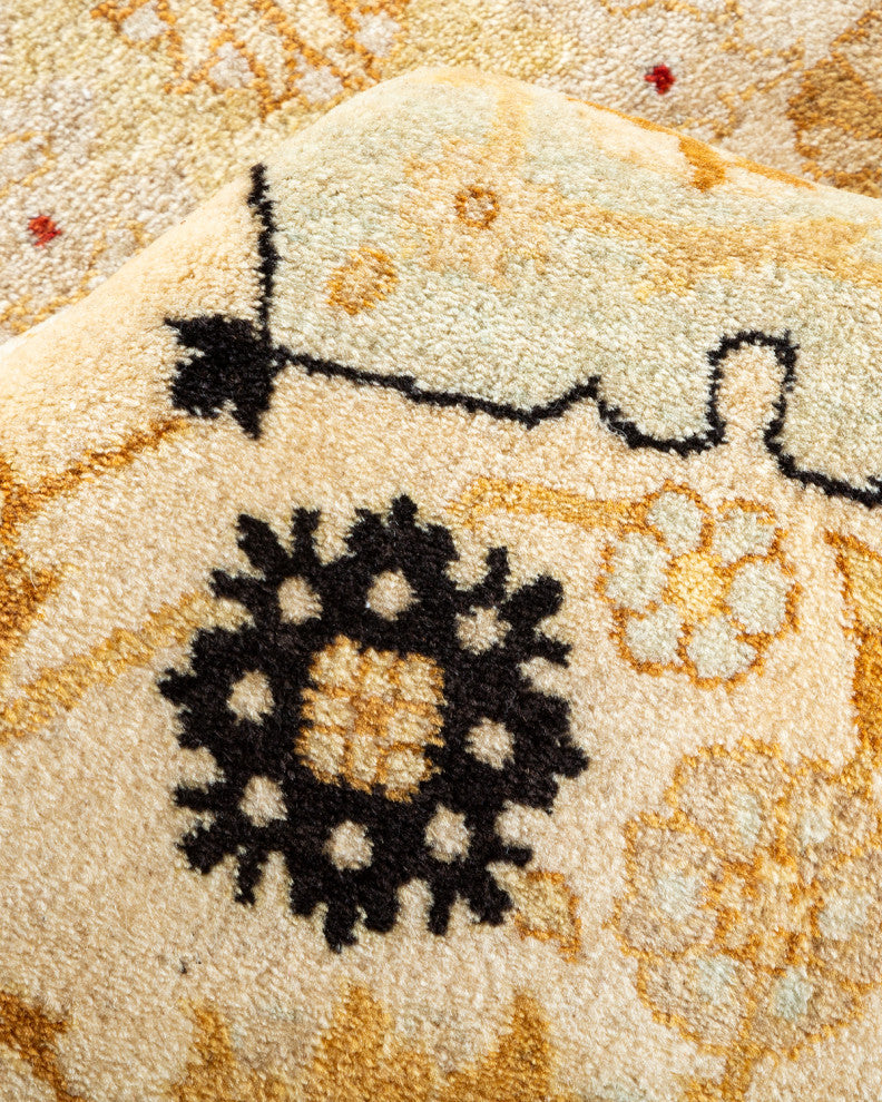 Mogul, One-of-a-Kind Hand-Knotted Area Rug Ivory, 8' 1" x 10' 2"