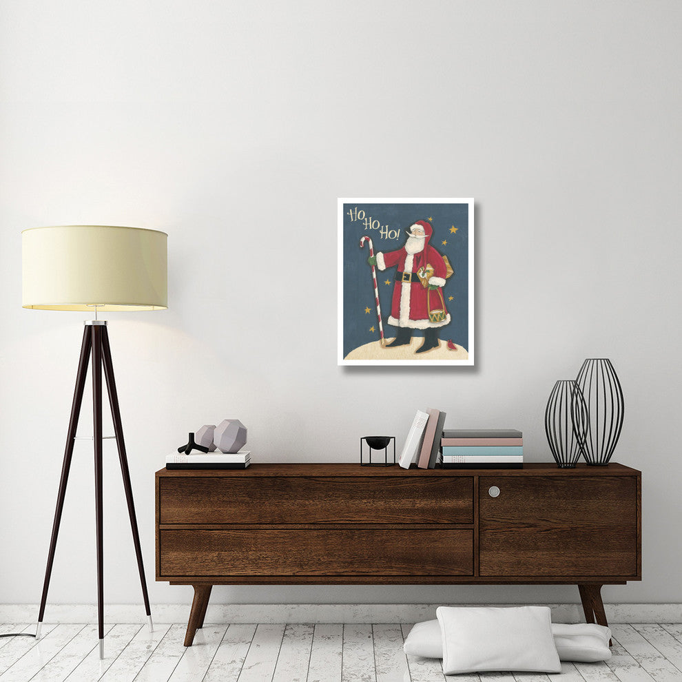 "Vintage St.Nick II" Digital Paper Print by Anne Tavoletti, 24"x30"