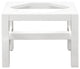 Addison 12"  Wooden Stand for Petite Tower Hutch, Glossy White