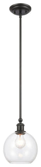 Innovations 341-1S-BK-G122-8 Concord 1 Light 8" Mini Pendant, Matte Black