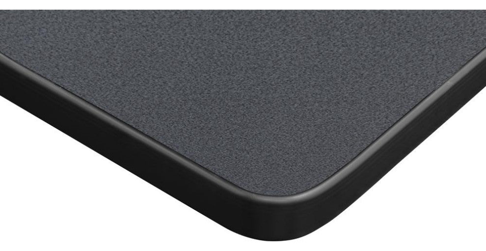 42 x 24 Kee Folding Training Table- Grey/ Black