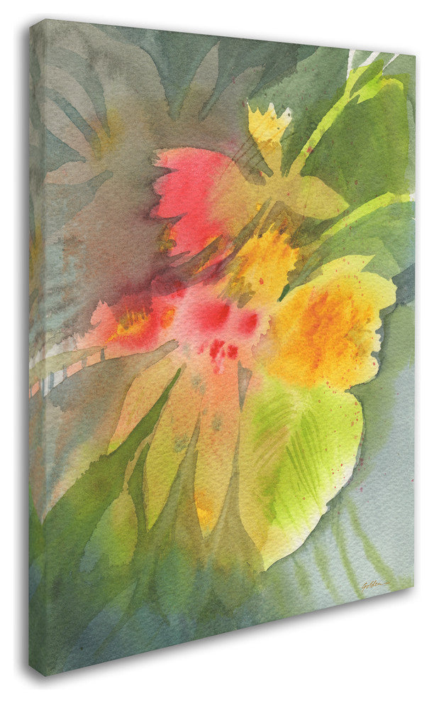 Sheila Golden 'Through Darkness Brightly' Canvas Art, 19x14