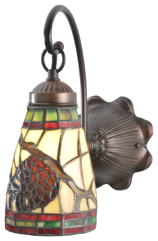 Meyda lighting 106293 6" Wide Pinecone Wall Sconce