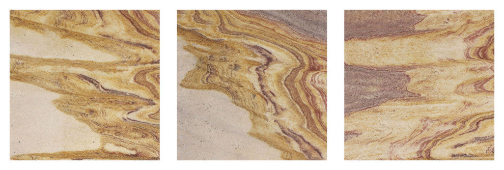 Saava Vase in Sandstone, Rainbow