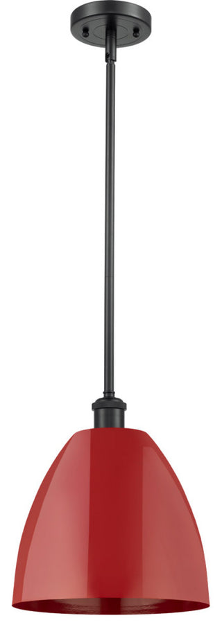 Innovations 516-1S-BK-MBD-9-RD 1 Light Pendant, Matte Black