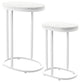 Vicanno Terrazzo Outdoor Nesting Tables 2-Piece Set