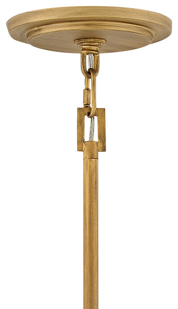 Fredrick Ramond Simone Medium Drum Chandelier, Burnished Gold