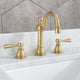 F2-0012-06-TL Satin Brass High Arc Torch Lever Handle True Brass Lavatory Faucet