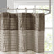 Madison Park Amherst Faux Silk Shower Curtain