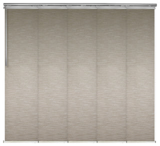 Nico 5-Panel Track Extendable Vertical Blinds 58-110"W
