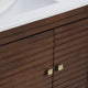 Ledger 36" Bathroom Vanity Walnut White