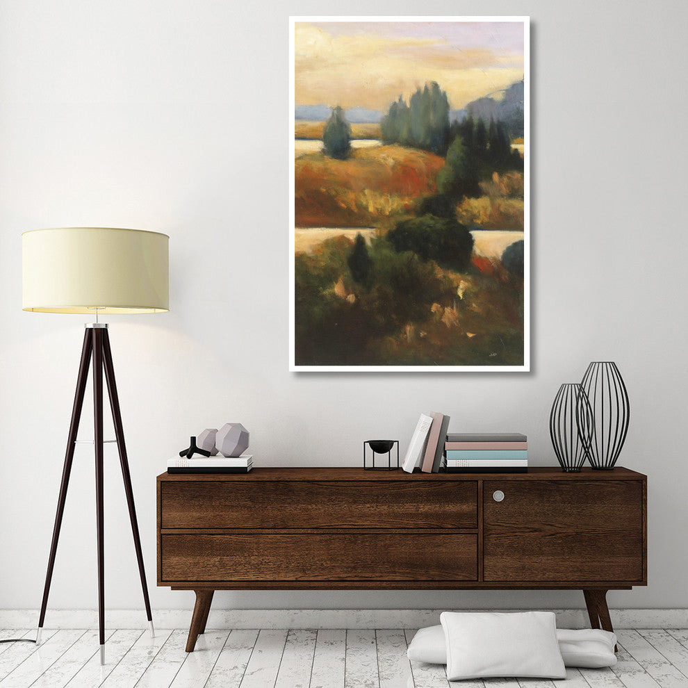 "Around the Bend" Digital Paper Print by Julia Purinton, 42"x62"