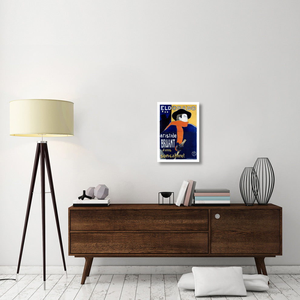"Eldorado / Aristide Bruant" Paper Print by Henri Toulouse-Lautrec, 17"x24"