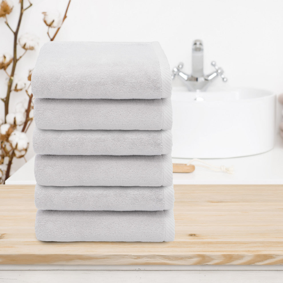 Linum Home Textiles 100% Turkish Cotton Ediree Hand Towels (Set of 6)