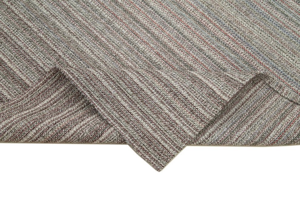 Rug N Carpet - Hand-knotted Turkish 6' 7'' x 10' 6'' Decorative Wool Kilim Rug