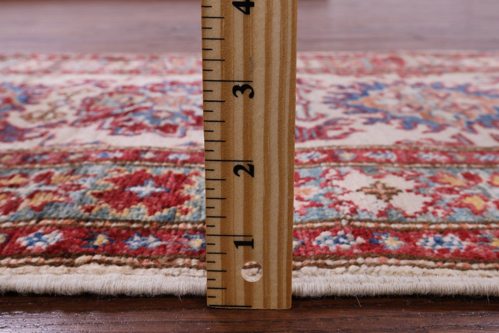 2' 0" X 5' 6" Super Kazak Hand Knotted Wool Runner Rug Q10305