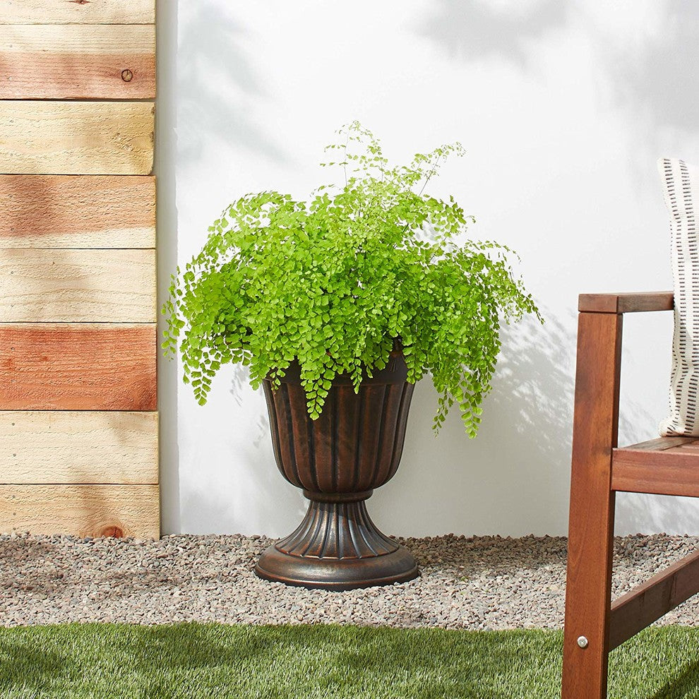 Classic Plastic Urn Planter