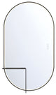Linden Mirror - 24" x 42", Matte Black