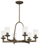Quoizel ANT5027SU 6-Light Chandelier, Antonin