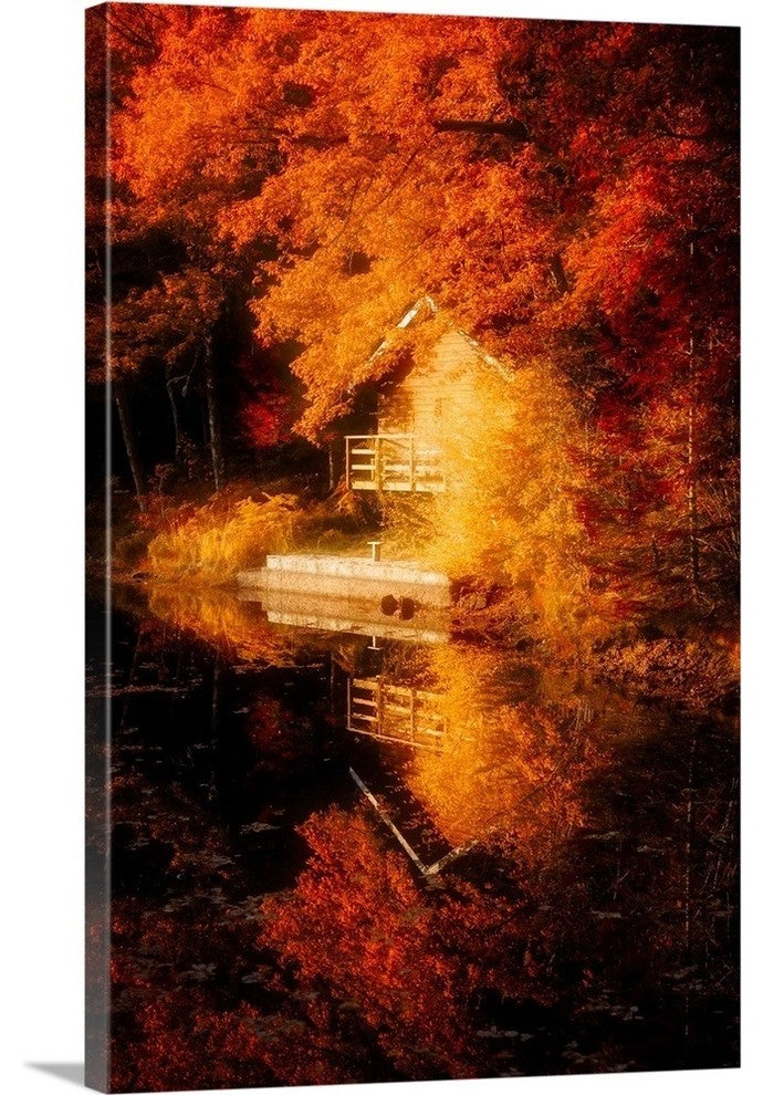 "Lost In A Memory" Wrapped Canvas Art Print, 24"x36"x1.5"