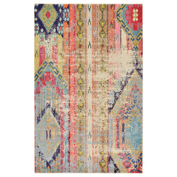 Unique Loom Multicolored Yosemite Sedona 6'' 0 x 6'' 0 Square Rug