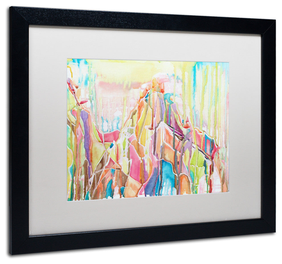 Lauren Moss 'Sedona' Art, Black Frame, White Matte, 20"x16"