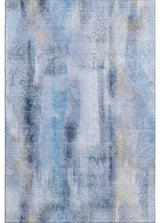 Premium Machine Washable Mayfield AMF537 Blue 10' x 14' Rug