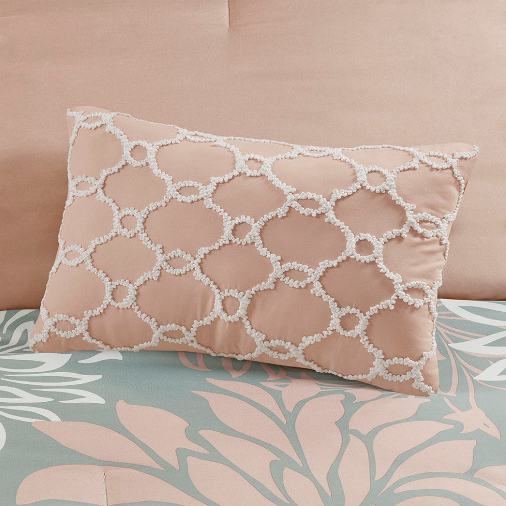 Madison Park Essentials Maible 9 Piece Comforter Set With Cotton Bed Sheets