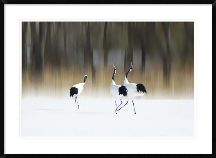 "Sing A Song Of Love" Framed Digital Print by Ikuo Iga, 38"x28"