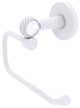Clearview Euro Style Toilet Tissue Holder with Twisted Accent, Matte White