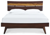 Azara Platform Bed, Tiger, California King